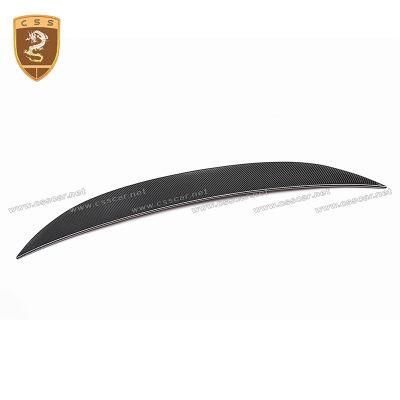 Dry Carbon Fiber Rear Deck Spoilers for Porsche Panamera 970