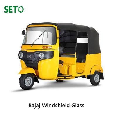 Safety Bajaj Tricycle Glass/ Front Windshield Glass with Cheap Price