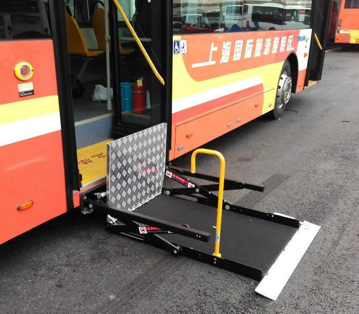 CE and Emark Certified Uvl Handicappedwheelchair Lift for Pubilc Bus Loading 300kg