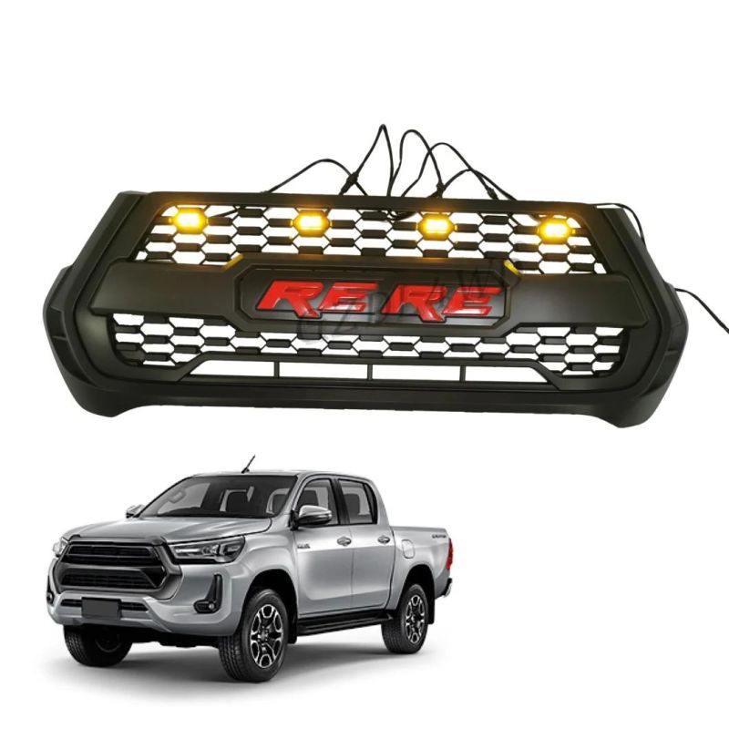 Rocco Body Kits Trd Front Grille for Toyota Hilux 2021