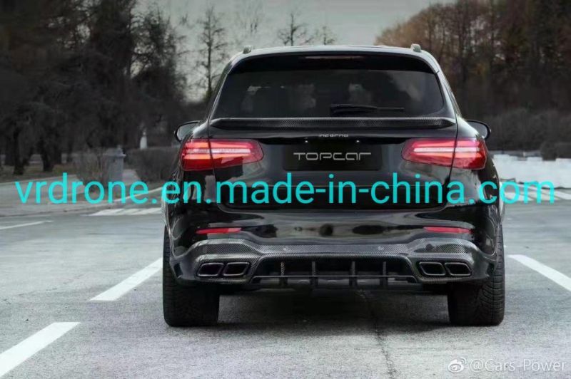 Benz Glc Topcar Carbon Fiber Rear Lip Car Part Benz Spoiler CF Car Parts