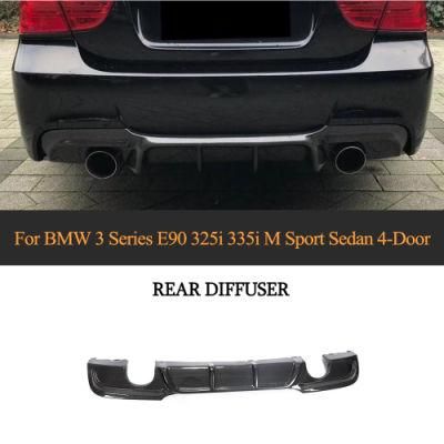 Carbon Fiber Rear Diffuser for BMW 3 Series E90 325I 335I M Sport Sedan 4-Door 2009-2013