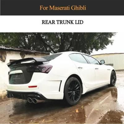 Carbon Fiber Rear Trunk Lid for Maserati Ghibli 2014-2016