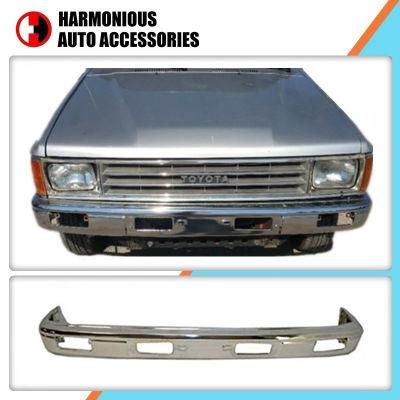OE Style Steel Chrome Front Bumper for Hilux 1983-1988 Pick up Truck