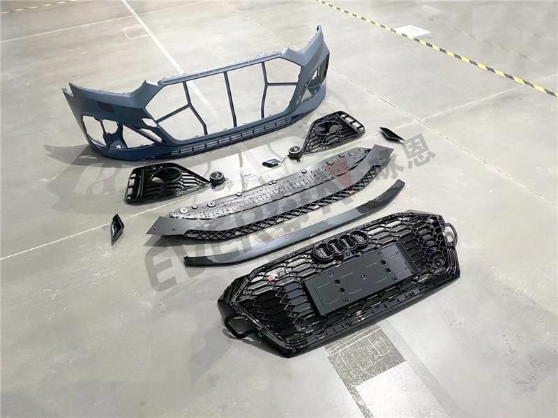 Car Bodykits 2021 RS5 Style Front Bumper with Grill for Audi A5 2017-2020
