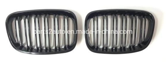 for BMW F20 Auto Accessory Grille 2012-2014, Double Lines Gloss Black