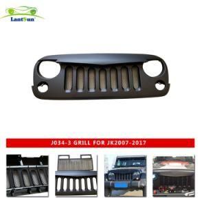 Angry Bird Style ABS Auto Grille with 3D Iron Wire Meshes for Jeep Jk