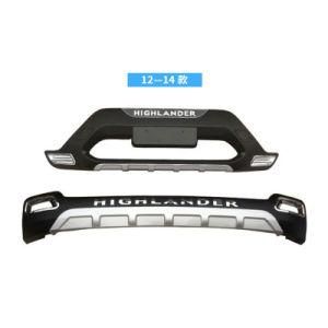 High Quality Front Bumper Grille Rear Bumper Fenders by Auto Parts Used for Highlander