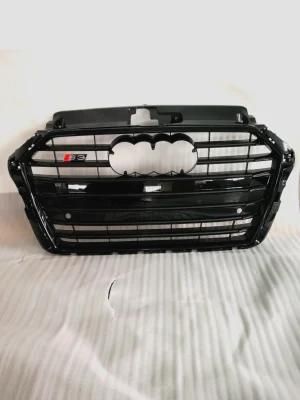 Wholesale Car Parts S3 Style Car Body Kit Front Bumper with Honeycomb Grill for Audi A3 S3 2017-2019