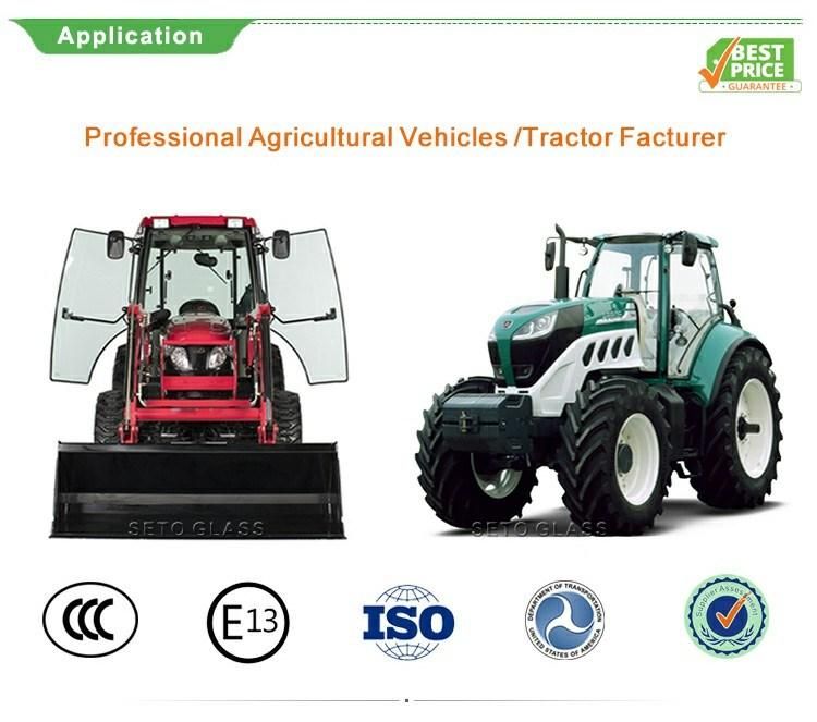 Tractor Front Windshield Tractor Glass for Africa Market