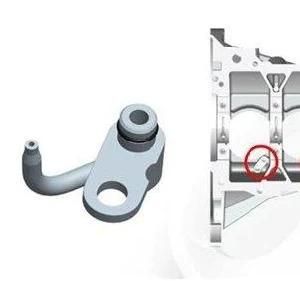 Piston Cooling Nozzle Parts: Body Tube Metal Ring Assembly