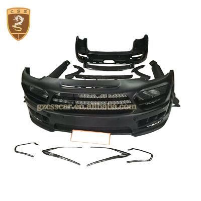 Upgrade to Hamann Style Fiberglass Wide Body Kit for Porsche Cayenne 958