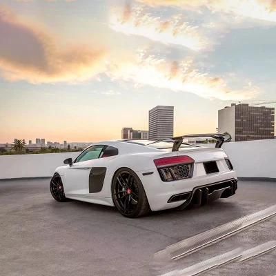 2017-2019 R8 V10 Carbon Spoiler Front Lip and Rear Spoiler