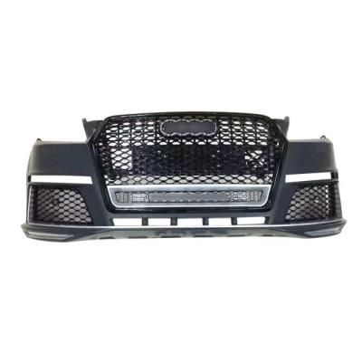 Car Parts Bumpers with Grille for Audi Q7 Upgrade Rsq7 Body Kits 2012-2015