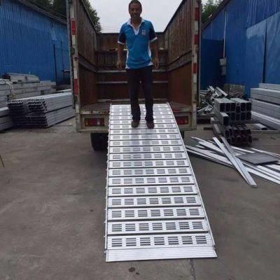 Aluminum Loading Adjustable 3 Meter Heavy Duty Truck Ramps with Leg