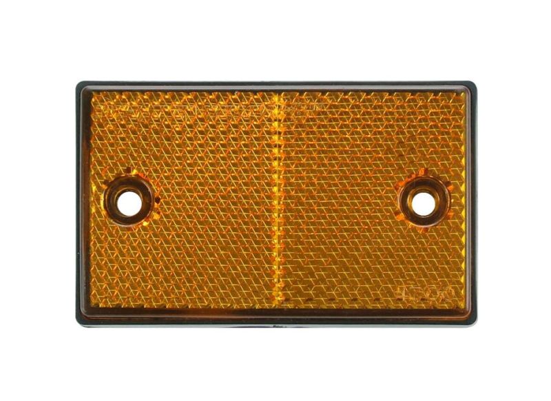 Rectangular Two Screw Auto Truck Trailer Reflex Reflector