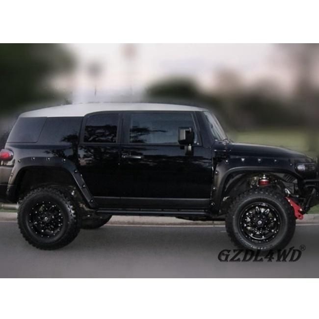 Auto Parts Textured Black Car Wheel Arch Fender Flare for Toyota Fj Cruiser 2007-2014