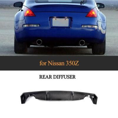 Carbon Fiber Rear Diffuser Fit for Nissan 350z 2003-2006