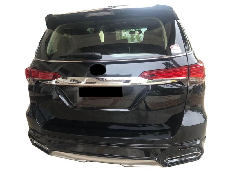 Car Front Bumper with Grille Rear Bumper for Toyota Fortuner 2016-2019 to Gx460 Lx570 Facelift Kit