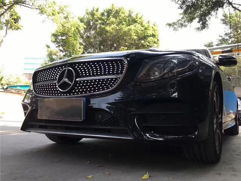 Diamond Style Car Front Grille for Mercedes Benz E Class W213 2016-2020