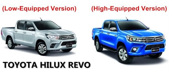 Car Parts OE Style Rear Trunk Cover off Road Roll Bar for Toyota Hilux Revo and Hilux Rocco