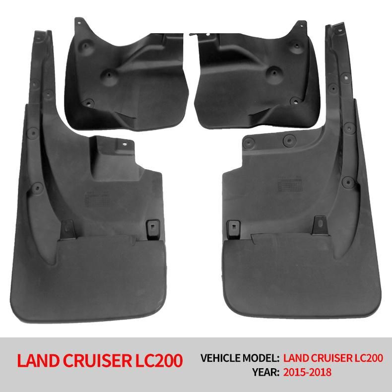 Auto Mud Flaps Land Cruiser LC80/90/100/200 Fj120/150 Car Fenders Mud Guard Splash Guards for Toyota