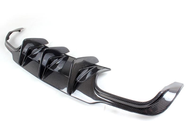 Carbon Fiber W204 C63 Rear Bumper Diffuser for Mercedes-Benz C-Class W204 C63 Amg C300 Sport Sedan 2012 - 2014