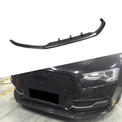 Carbon Fiber Front Bumper Lip Spoiler for Audi S5 2012-2017