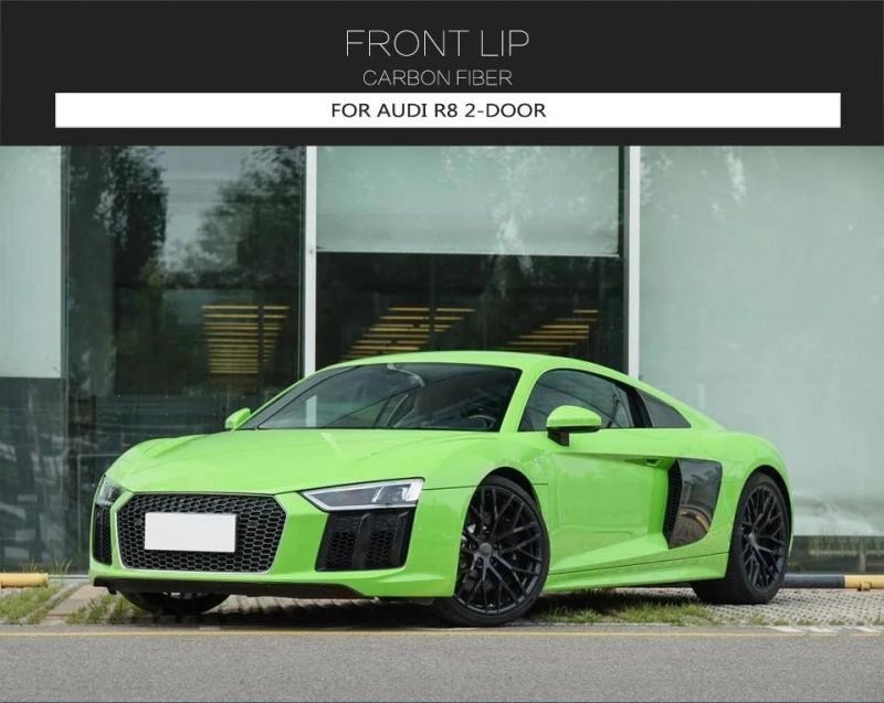 Dry Carbon Fiber Front Lip for Audi R8 2016-2018