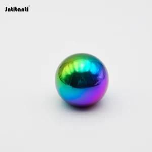 Jntitanti Rainbow Color Titanium Gear Shift Knob for Cars