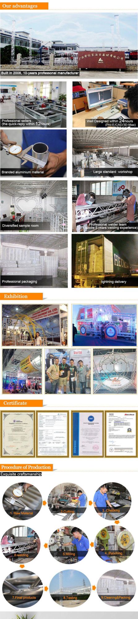 Aluminum Loading Adjustable 3 Meter Heavy Duty Truck Ramps with Leg