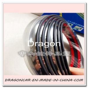 Car Wheel Eyebrow Chrome Trim for Protection and Decoration
