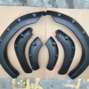 Pickup Body Kit Accessories Front Wheel Arch Fender Flares Suits LC80