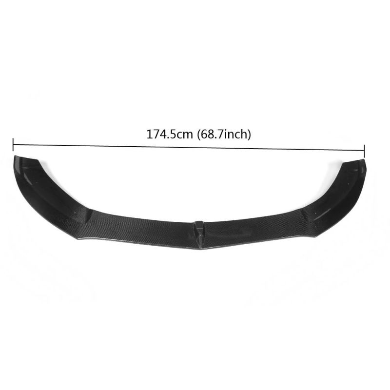 Carbon Fiber Front Lip Spoiler for Mercedes Ben Z C Class W205 C43 2015-2017
