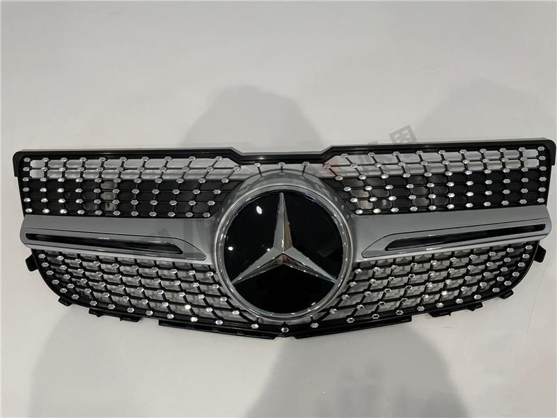 Diamond Grille Front Grill for Mercedes Benz Glk Class X204 2012-2015