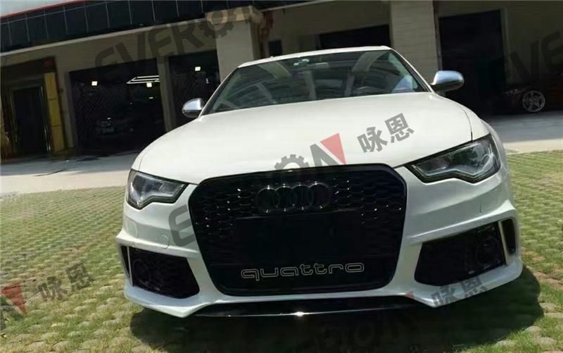 RS6 Style Front Bumper Body Kit for Audi A6 2013-2015