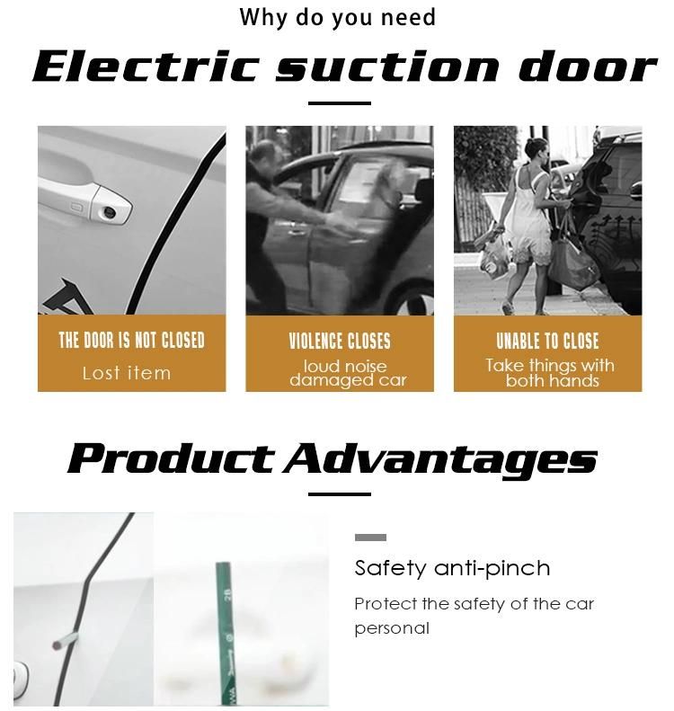 Grwa Auto Electric Suction Door Soft Door Closer for Volkswagen