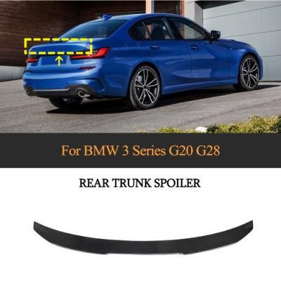 Carbon Fiber Rear Trunk Spoiler Boot Lip for BMW 3 Series G20 2019 up